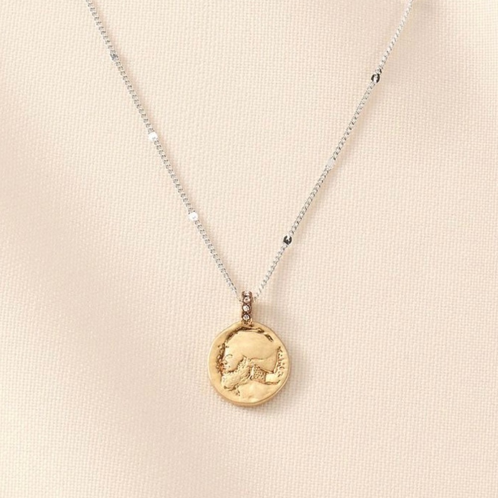 Stella Dot Mini Coin Pendant